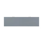 Madia a 4 ante bicolore blu navy/nero e bianco/grigio, da assemblare in 1 persona