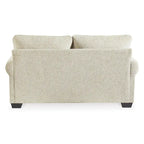 Divanetto due posti in ciniglia beige