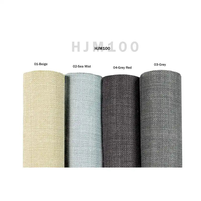Pouf rettangolare in tessuto color beige/blu/grigio/grigio scuro, 1 posto