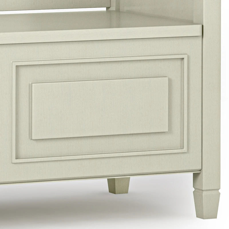 Panca contenitore tradizionale in legno massello, marrone castagna scuro, 2 posti – 107 cm L x 46 cm P x 75 cm H