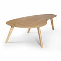 Rovere Naturale / Gambe in Rovere Naturale – Tavolino da Caffè a Reni, Posti 2–4
