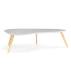 Rovere Naturale / Gambe in Rovere Naturale – Tavolino da Caffè a Reni, Posti 2–4