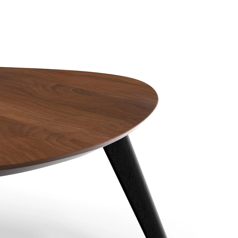 Rovere Naturale / Gambe in Rovere Naturale – Tavolino da Caffè a Reni, Posti 2–4