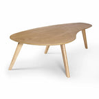 Rovere Naturale / Gambe in Rovere Naturale – Tavolino da Caffè a Reni, Posti 2–4