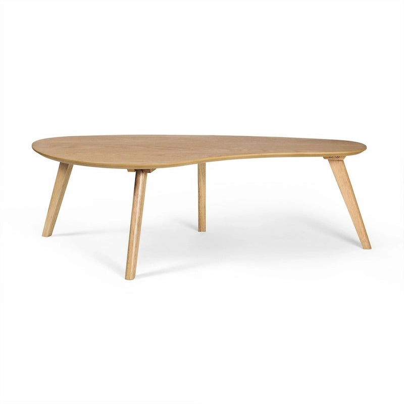 Rovere Naturale / Gambe in Rovere Naturale – Tavolino da Caffè a Reni, Posti 2–4