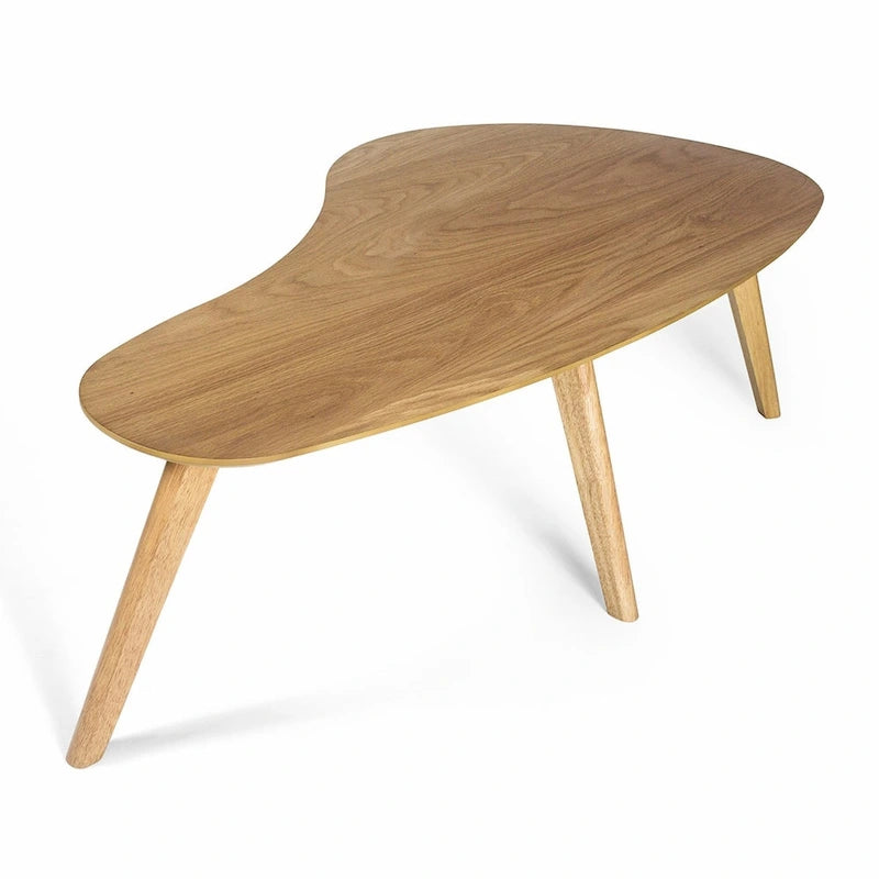 Rovere Naturale / Gambe in Rovere Naturale – Tavolino da Caffè a Reni, Posti 2–4