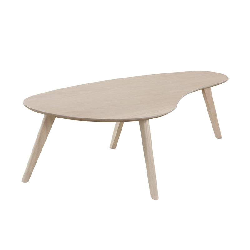 Rovere Naturale / Gambe in Rovere Naturale – Tavolino da Caffè a Reni, Posti 2–4