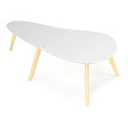 Rovere Naturale / Gambe in Rovere Naturale – Tavolino da Caffè a Reni, Posti 2–4