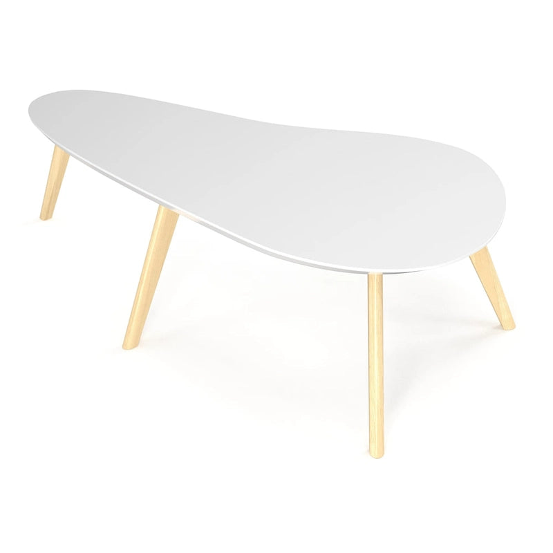 Rovere Naturale / Gambe in Rovere Naturale – Tavolino da Caffè a Reni, Posti 2–4