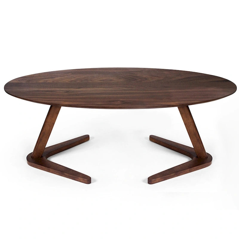 Rovere Naturale / Gambe in Rovere Naturale – Tavolino da Caffè a Reni, Posti 2–4