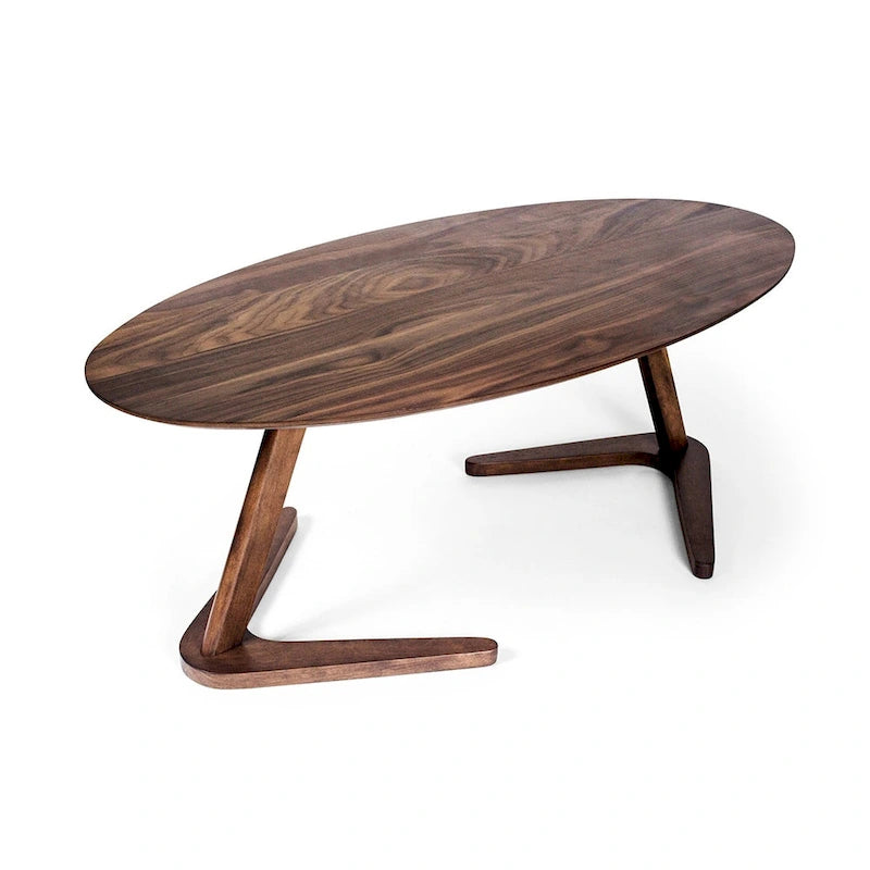 Rovere Naturale / Gambe in Rovere Naturale – Tavolino da Caffè a Reni, Posti 2–4