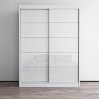 Armadio a 2 ante lucido - Nero / Bianco / Grigio / Wengé, 47 cm o 59 cm