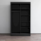 Armadio a 2 ante lucido - Nero / Bianco / Grigio / Wengé, 47 cm o 59 cm