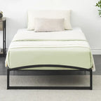 Struttura letto in metallo bianco/nero – 6 o 10 gambe, da una piazza a king size
