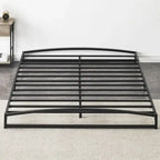 Struttura letto in metallo bianco/nero – 6 o 10 gambe, da una piazza a king size