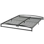 Struttura letto in metallo bianco/nero – 6 o 10 gambe, da una piazza a king size