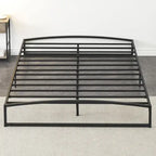 Struttura letto in metallo bianco/nero – 6 o 10 gambe, da una piazza a king size