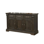 Credenza da cucina in legno di transizione, 1 anta