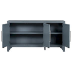 Credenza a 3 ante grigio/blu navy – Montaggio a 1 persona